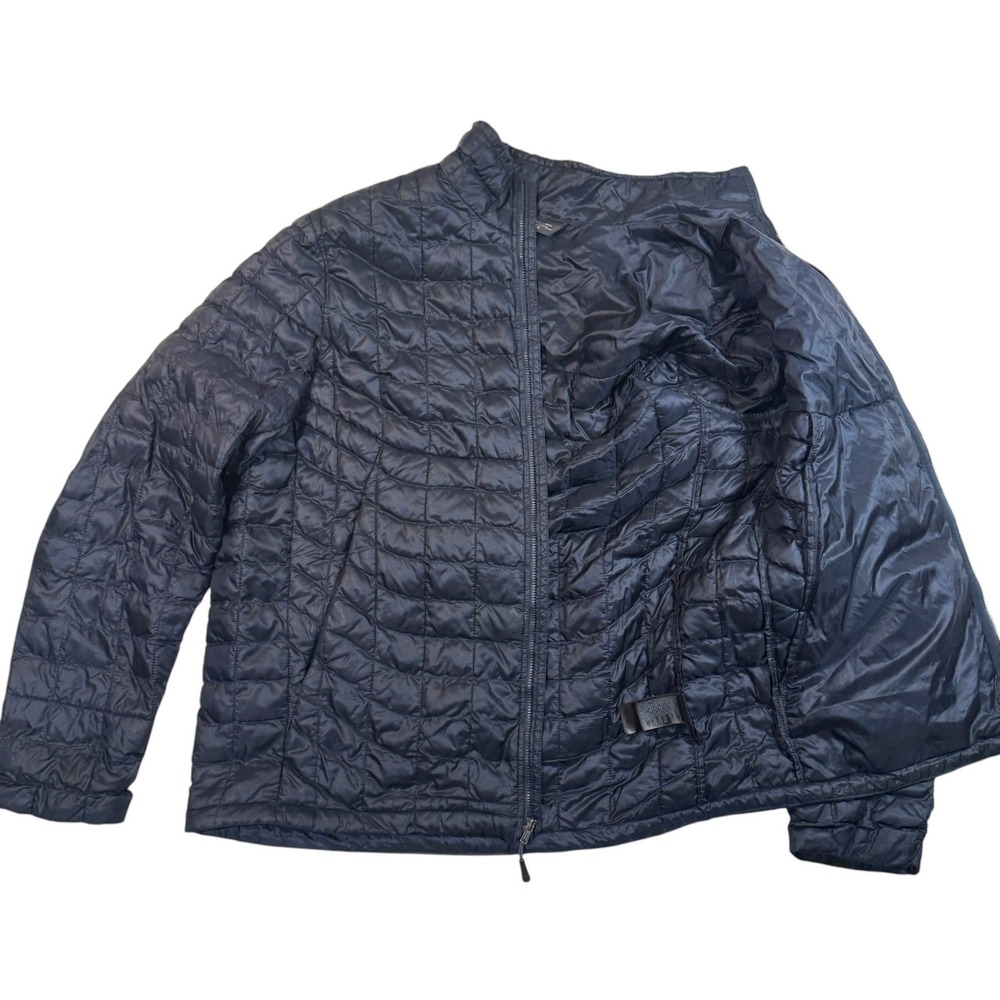 The North Face Thermoball Full Zip Jacket Mens Large Blue Quilted NF00C762 - Picture 9 of 16